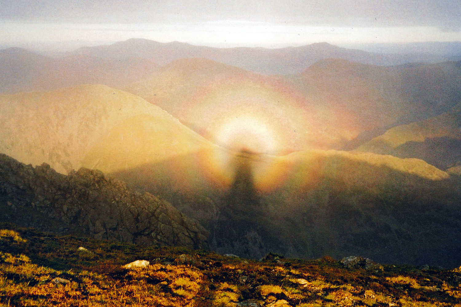 Brocken Spectre with Glory